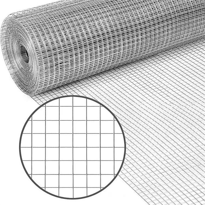 20 gauge steel wire mesh 1x1 stainless galvanized steel welded wire mesh