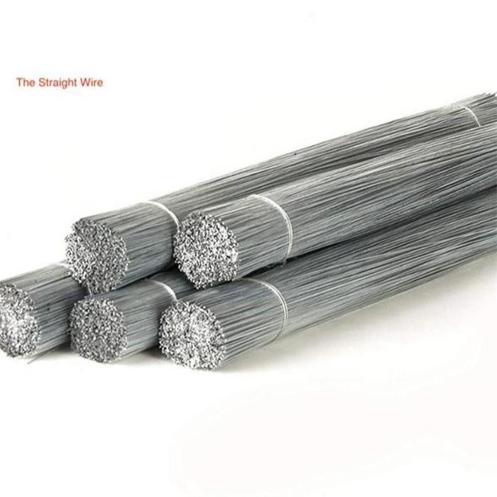 0.9mm 450mm long 20kgs/bundle Soft Black Annealed Binding Iron straight cutting tie wire