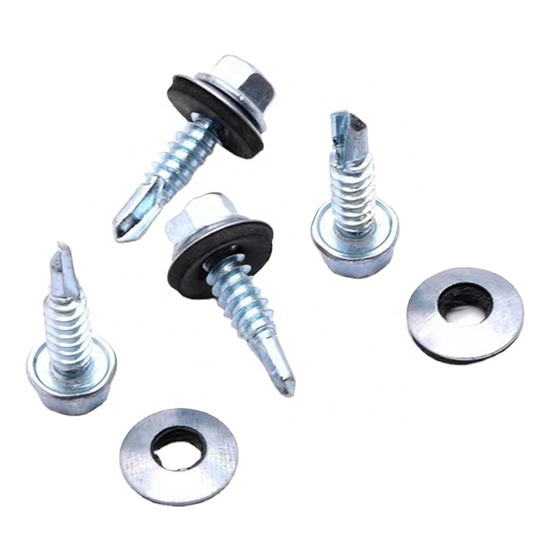 Factory Hex Washer Head Self Tapping Drilling Screw with Bonded Washer