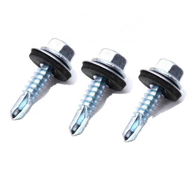 Factory Hex Washer Head Self Tapping Drilling Screw with Bonded Washer