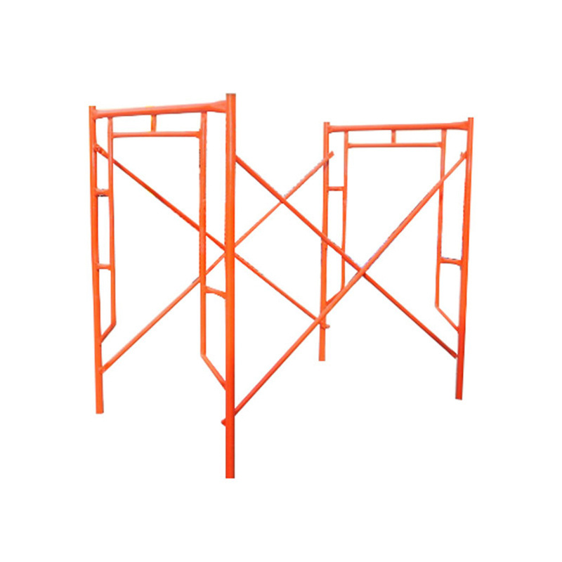 Frame scaffold set iron steel H frame scaffolding accessories for construction