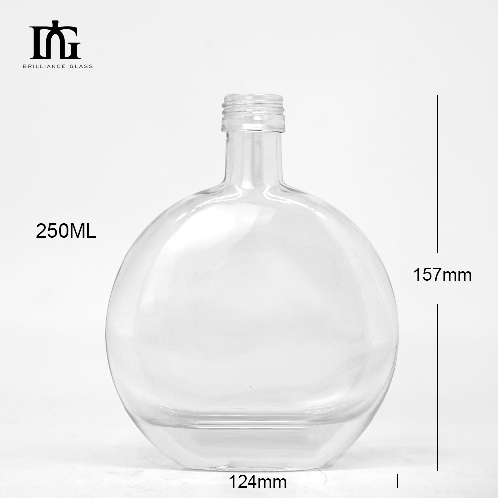 750ml ceramic bottle for liquor with cap wine and liquor glass bottles for alcoholic beverages