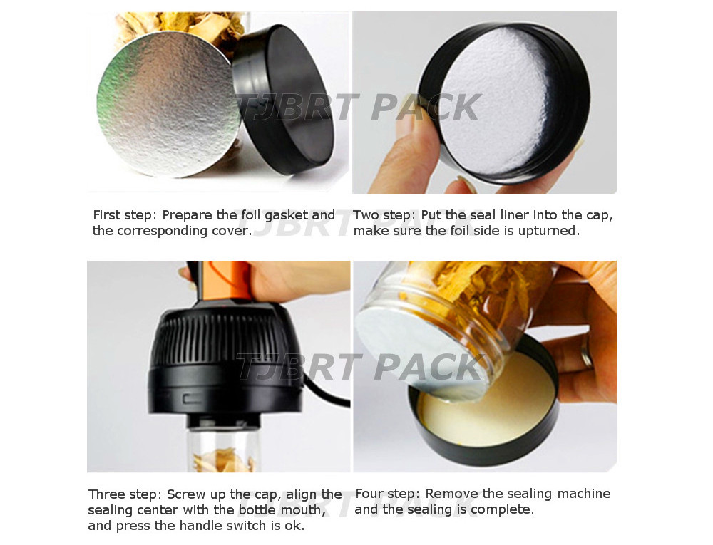 Hand Held Induction Sealer Manual Capping machine engine oil plastic bottle aluminum foil sealing machine