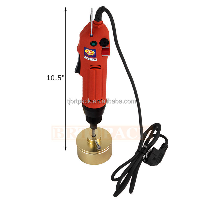 Handheld Electric Capper Screw Plastic Bottle Cap Sealing Machine Manual Bottle Capping Machine