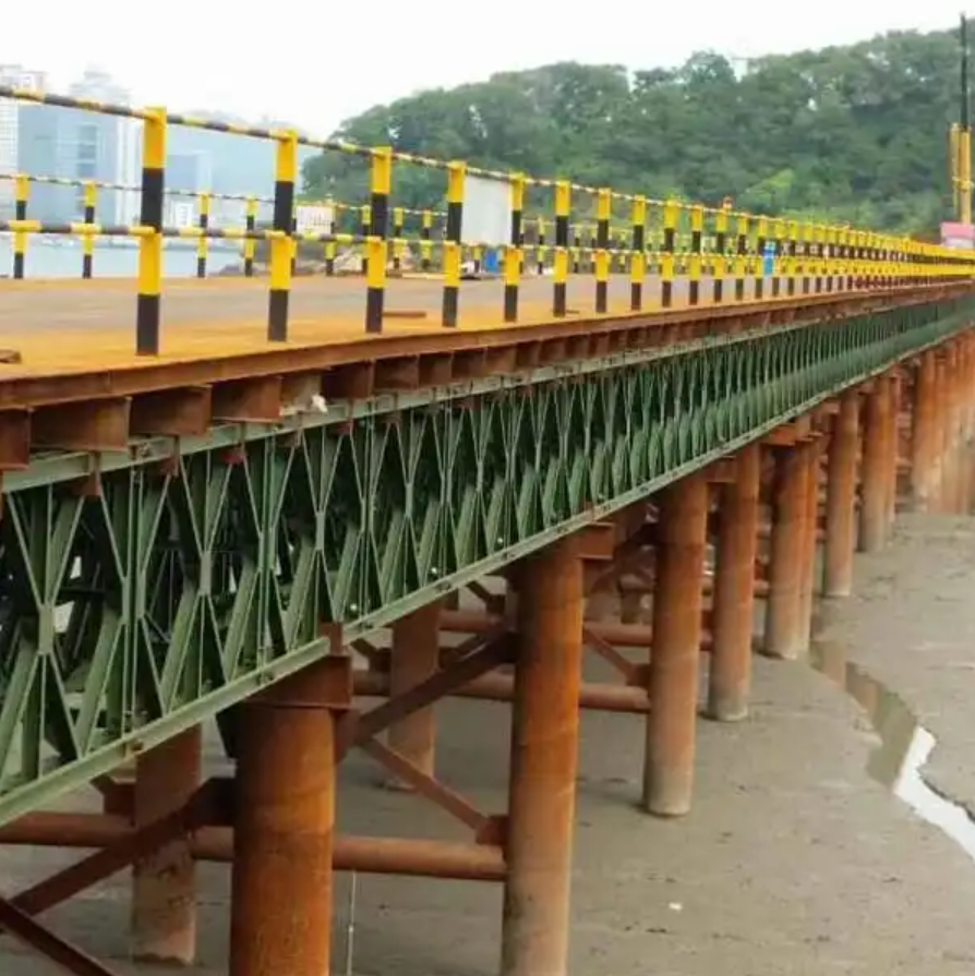 temporary steel bailey bridge manual Portable Steel Bridge