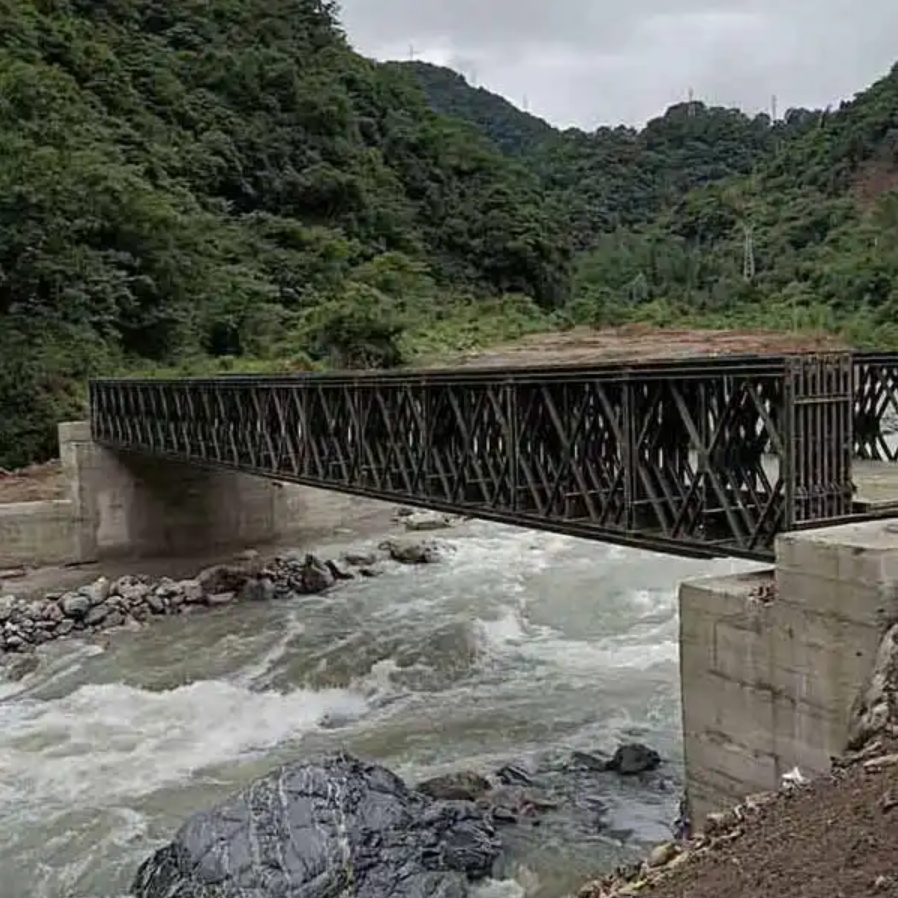 temporary steel bailey bridge manual Portable Steel Bridge