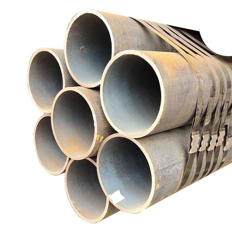 Low Price ASTM AISI A106 A139 Round Seamless Carbon Steel pipe 6 INCH 8 INCH Hot Rolled Carbon Seamless Steel Tube