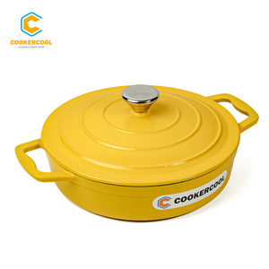 Cookercool cookware brands on sale cast iron color enameled cookware dutch ovens