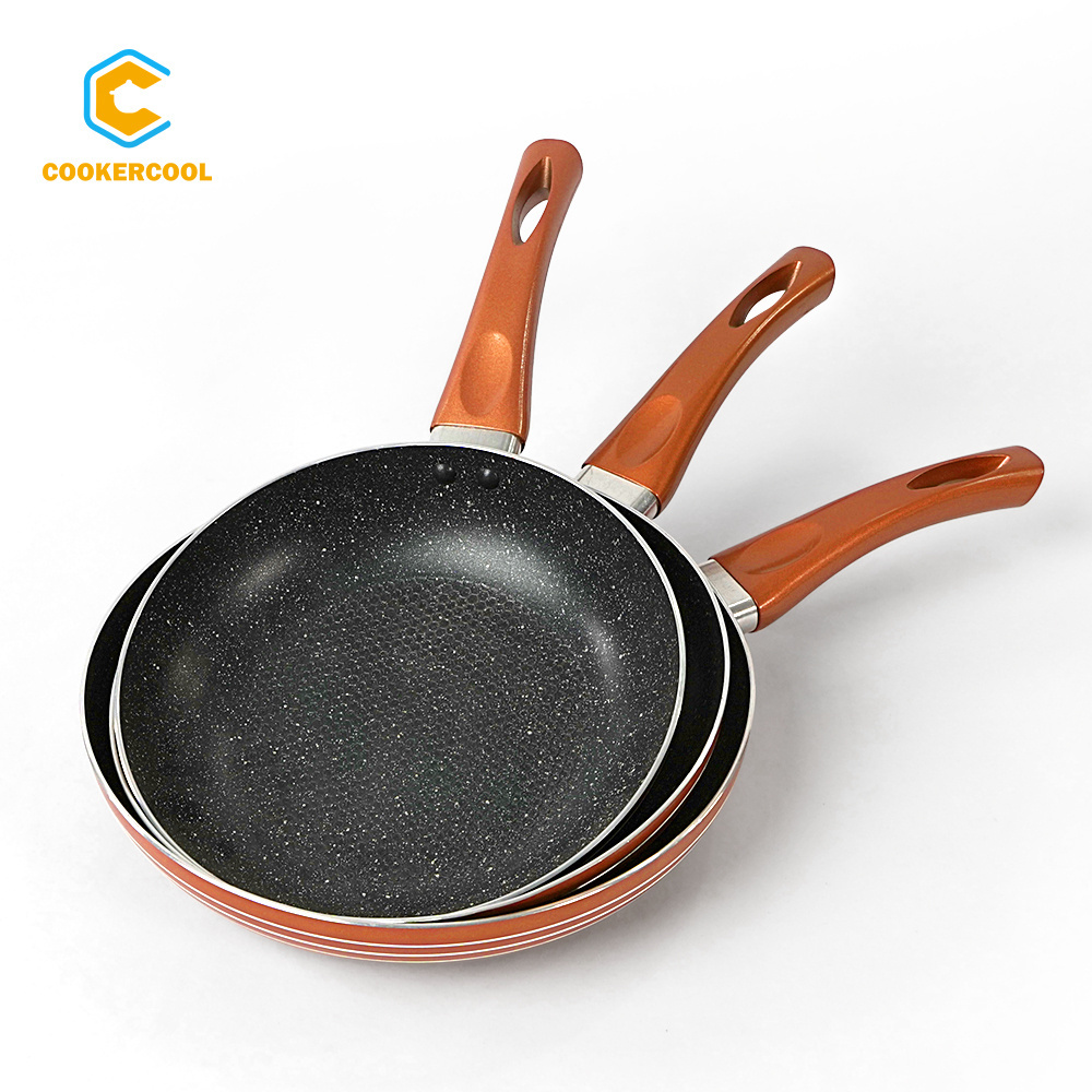 Cookercool High performance fry pan non stick aluminum frying pan