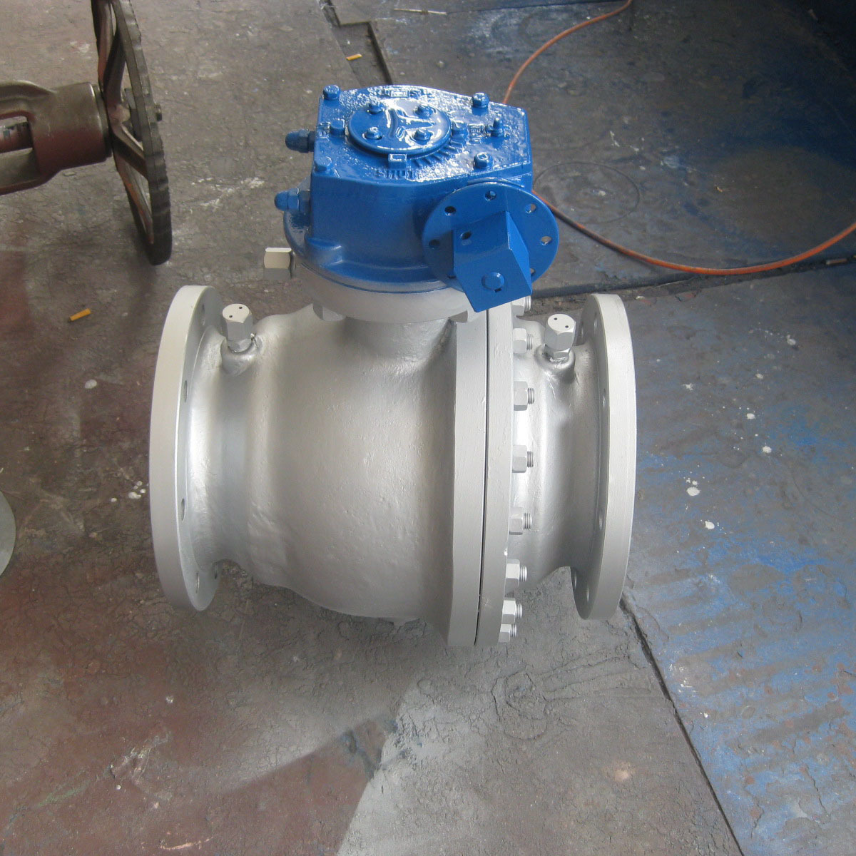 DN200 8 inch stainless steel 304 316  ball a216 wcb cast steel body floating flanged API ball valve with cast steel flange