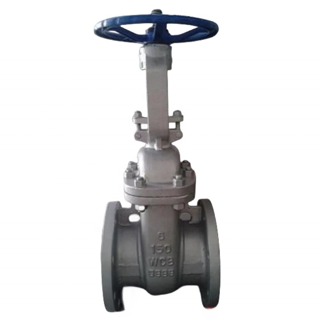 API 600 cast iron ASTM A216 wcb body material api 6a 8 inch dn200 end flange ASME B16.5 150LBS gate valve