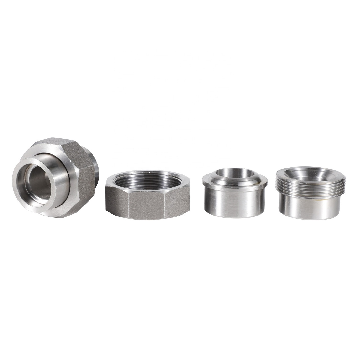 DN80 ASMEB16.11 3000# sus304 ss304 ss316l 3in reducer forged pipe fitting union stainless steel 3 inch forged threaded union