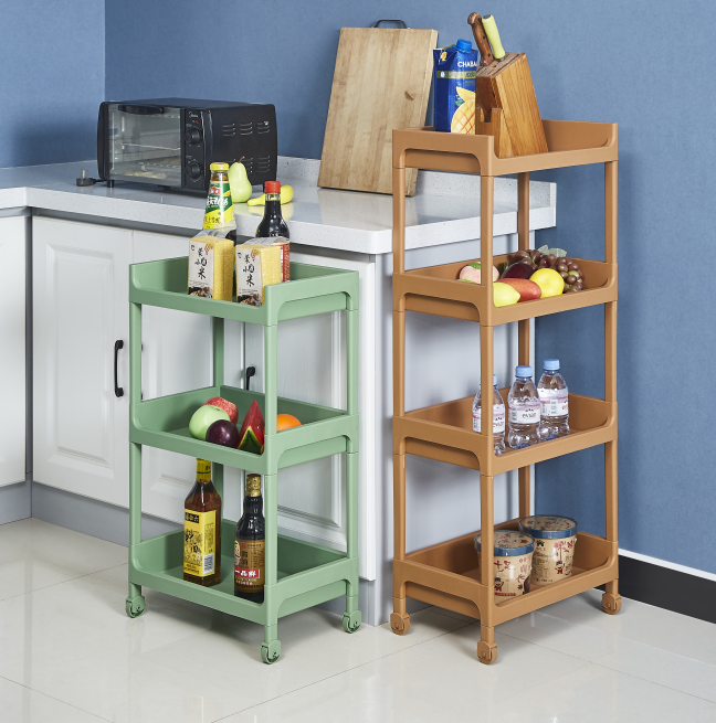 kitchen Storage shelf rack wholesale high quality 4 tiers Mini Rack