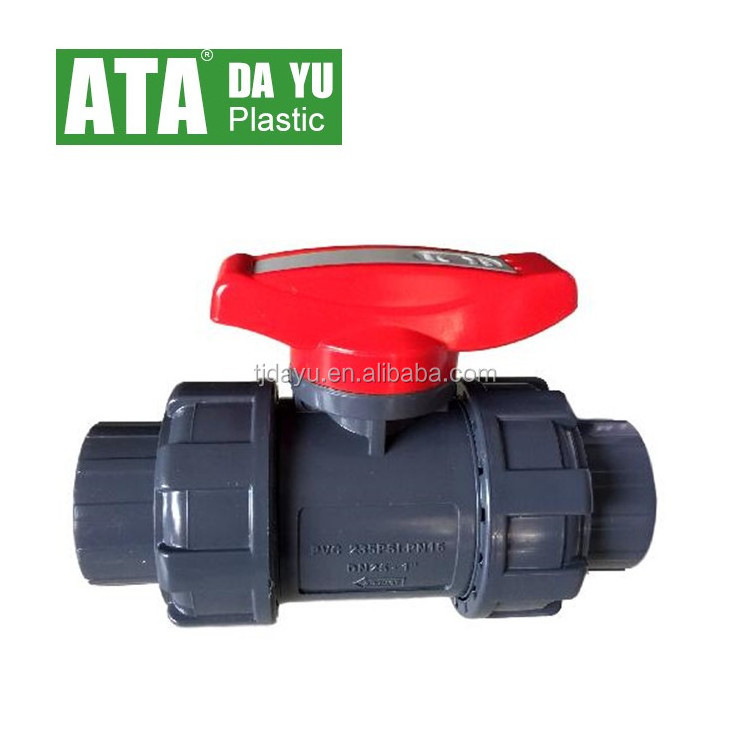 china supplier inflatable pool valve pvc true double union ball valve