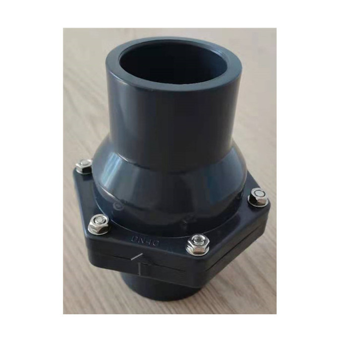 dn20 to dn150 kitchen sewage cut-off valves mini plastic none one way return flap slip swing check valve