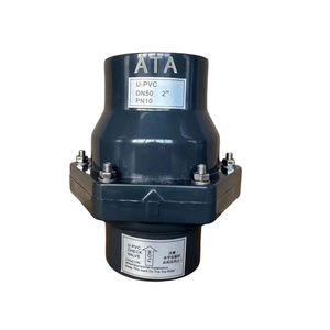 free sample ATA factory price slip thread 3/4" to 6" PVC-U flap disc swing check valve one way backflow preventer