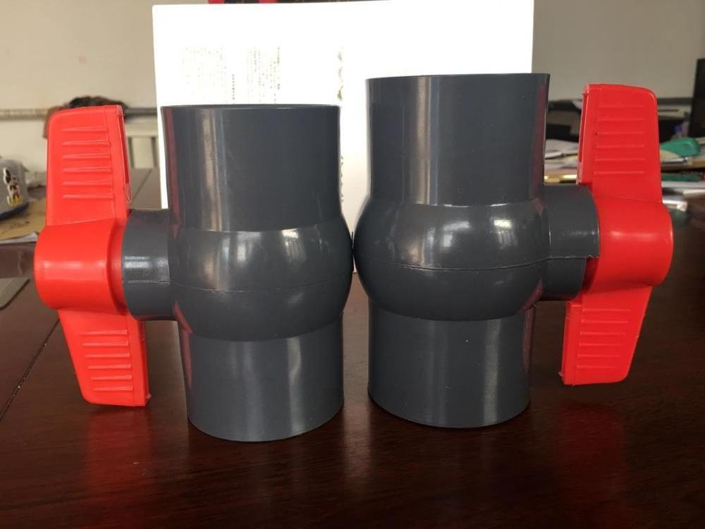 rock bottom price good quality socket thread plastic PVC ball valve