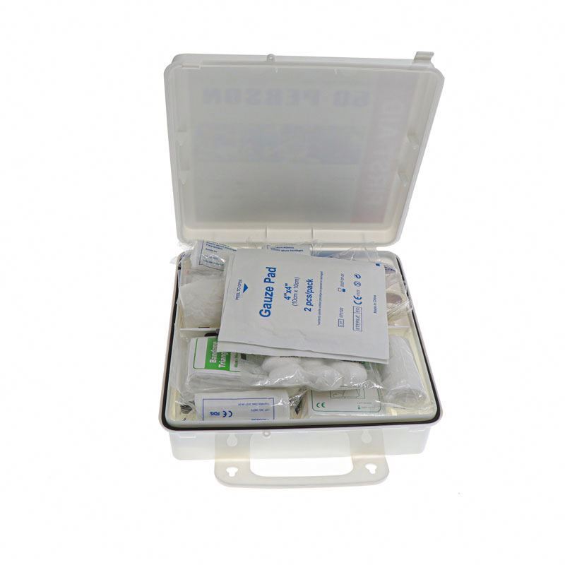 TJD New Design aid kit in medical supplies waterproof survival kit outdoor case box first aid kit Emergency set with bandage