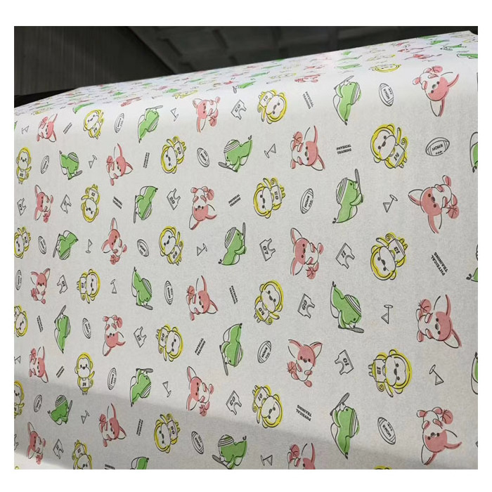 paper and plastic film baby and adult dental bib for clinic patient