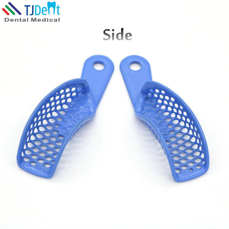 Dental Sturdy Steel Plastic Autoclavable Impression Tray