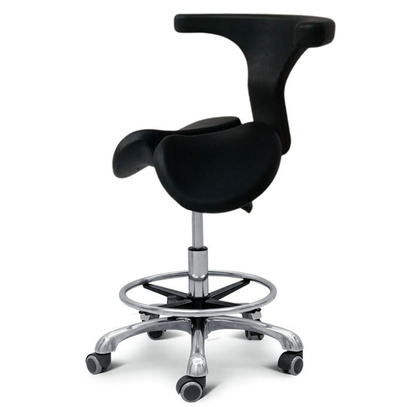 Medical Steel Dental Doctor Stool Hospital Adjustable Ergonomic Saddle Doctor Chair for Dentist