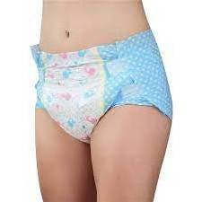 wholesale Free Samples Printed Ultra Thick Disposable Adult Baby Diapers High Capacity Elder Incontinence Pants