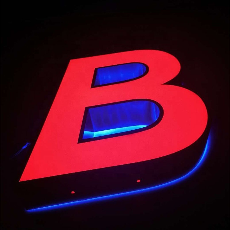 Drive thru 36 inch lighted lettering led acrylic letters car dealer signno air tire enseigne logo sign board company