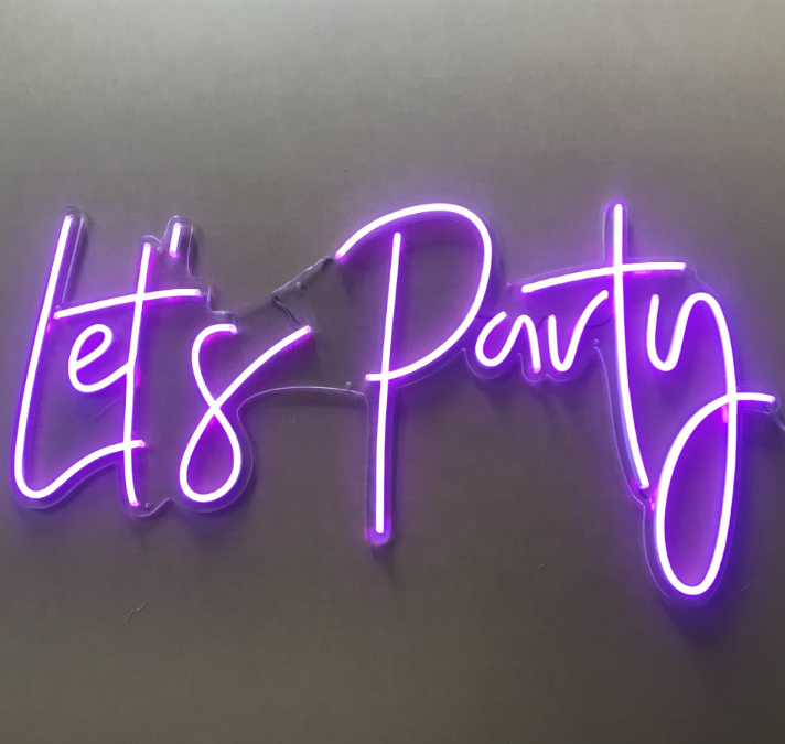 Big festival happy anniversary neon sign supplies love custom let's party led neon signs decor for party