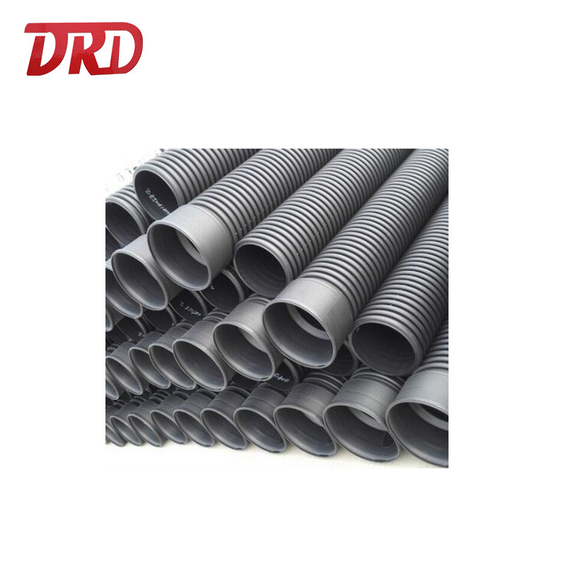 SN4 SN8 8 inch corrugated drain pipe hdpe plastic culvert pipe prices