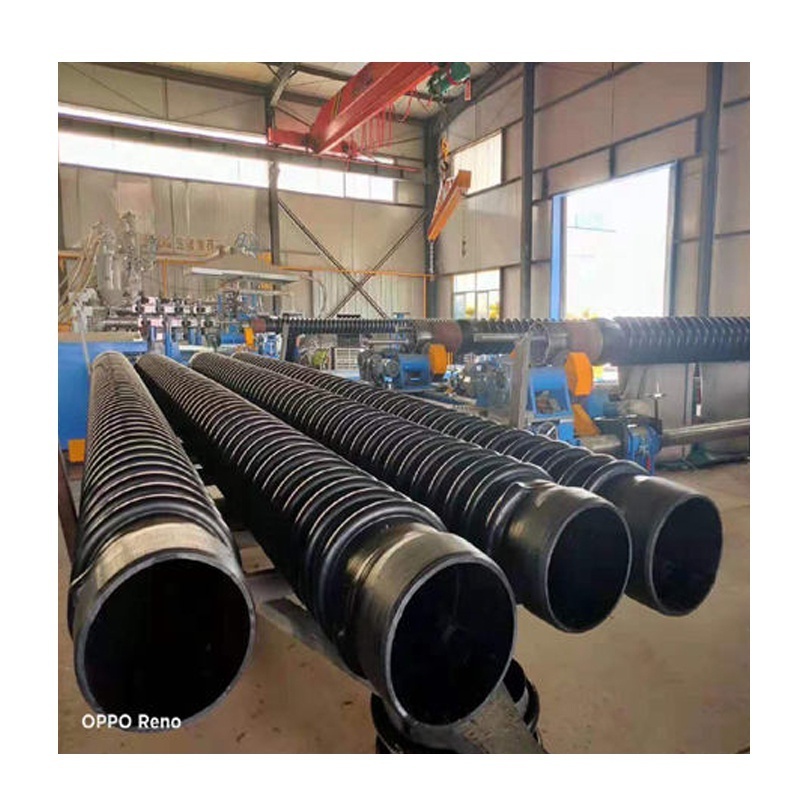 HDPE Winding Structure Wall Reinforced Pipe 48 culvert pipe