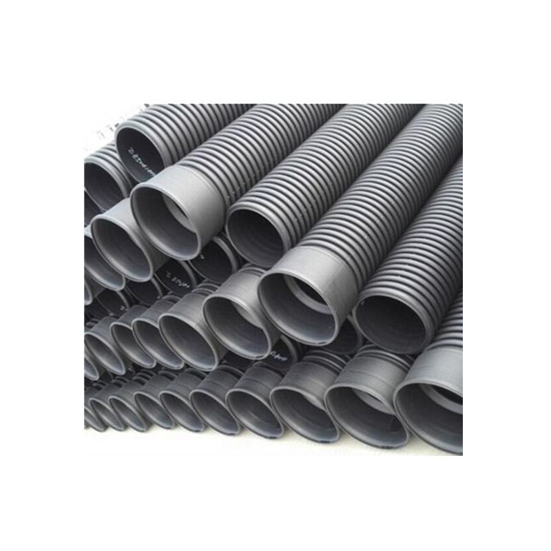 High Quality 48 culvert hdpe Double wall Corrugated drainage pipe