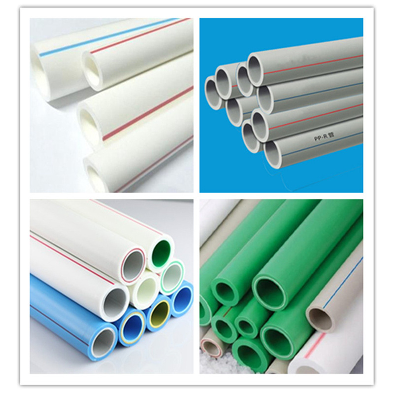 Competitive PP-R tubes and fittings PPR plastic pipes prices Germany Standard green pipes for Cold and Hot water PPR Pipe