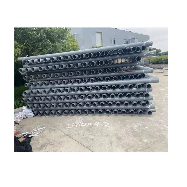 Wholesale Plastic Water Pipe Irrigation PVC Pipe for Water Supply upvc pipe tube white color for drainage