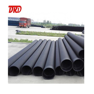 sn8 hdpe double wall corrugated pipe 300 mm 48 road culvert