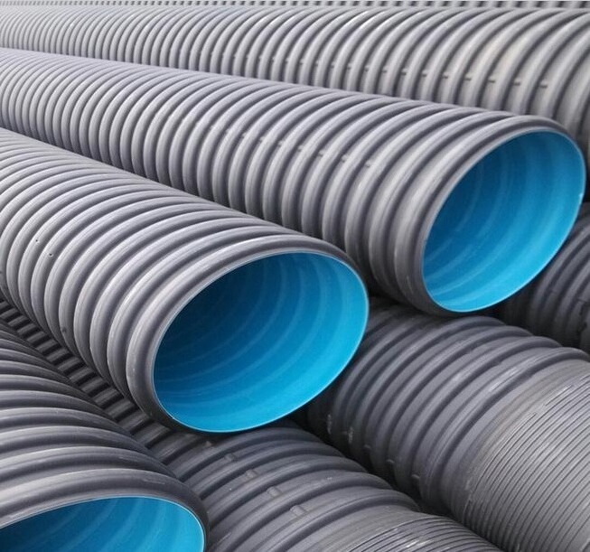 High Quality 16 inch double wall corrugated culvert pipe