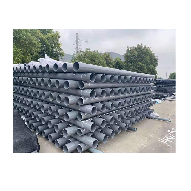 Wholesale Plastic Water Pipe Irrigation PVC Pipe for Water Supply upvc pipe tube white color for drainage