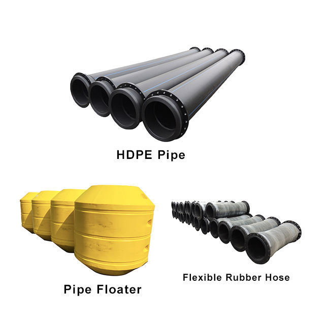 Industrial Big Bore Suction Dredge Sand Mud Discharge Flexible Water Rubber Hose Pipe Tube