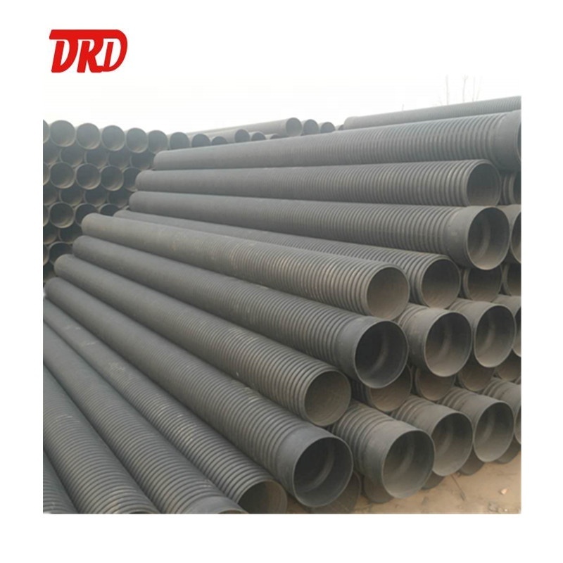 36 inch Road culvert SN8 HDPE dwc drainage pipes