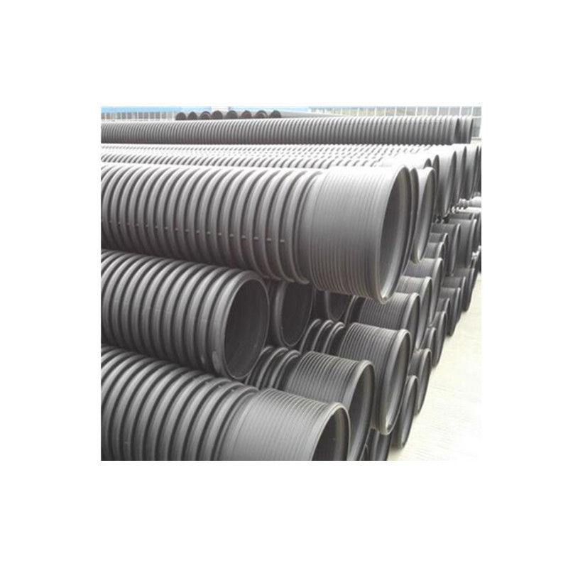 High Quality 48 culvert hdpe Double wall Corrugated drainage pipe