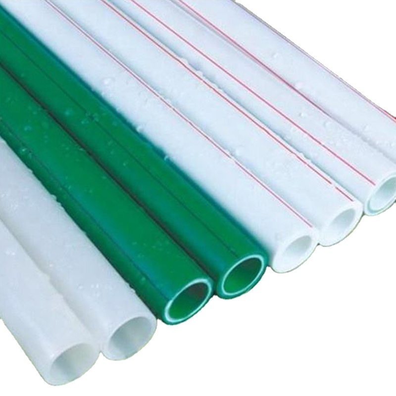 Competitive PP-R tubes and fittings PPR plastic pipes prices Germany Standard green pipes for Cold and Hot water PPR Pipe