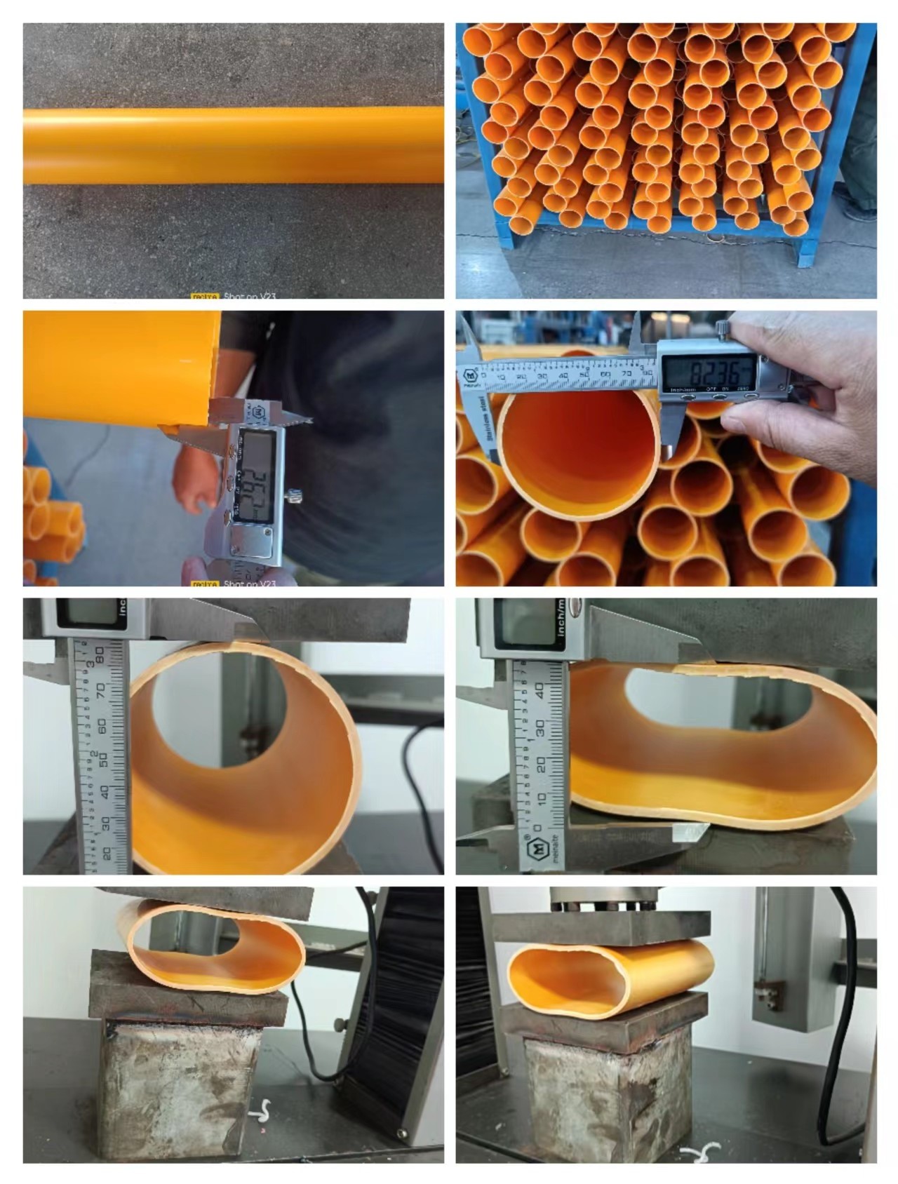 Factory Orange flexible pvc/upvc pipe production era pvc pipe fittings for underground electric cable