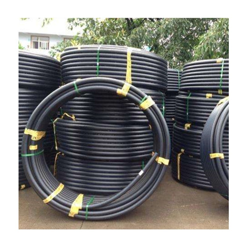 20 - 63mm HDPE polyethylene pipe farm irrigation pipe black plastic water pipe roll