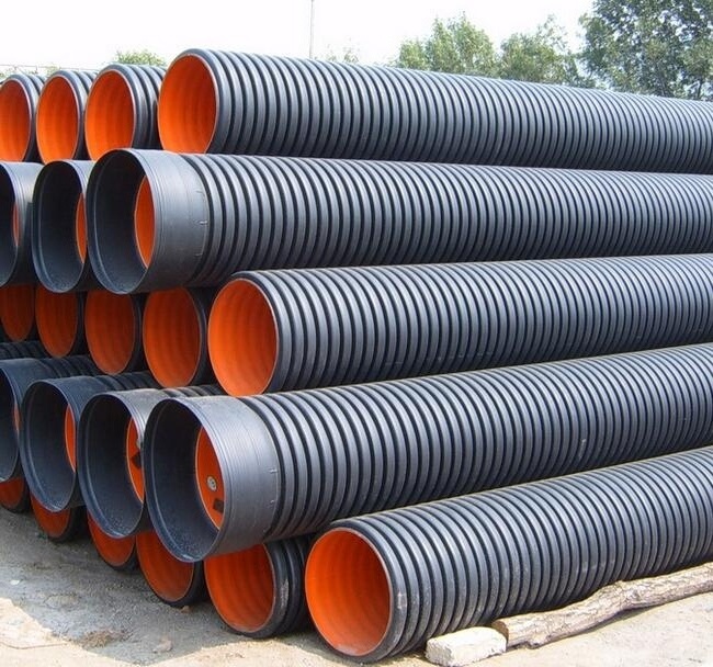 High Quality 16 inch double wall corrugated culvert pipe