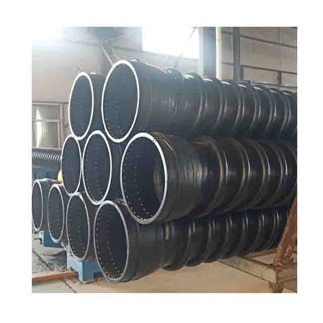 Hot selling 48 culvert pipe HDPE double wall corrugated pipe 6 meter length