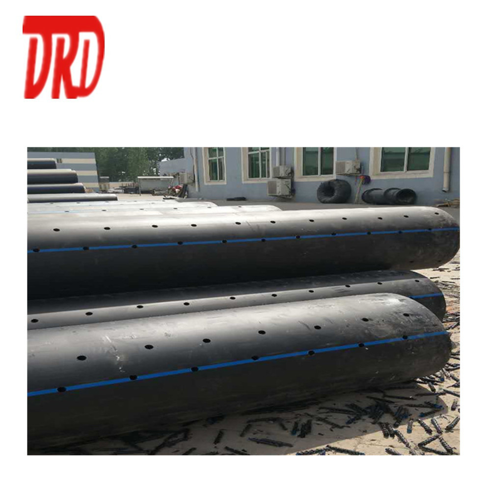 2 inch polyethylene pipe pe 100 hdpe perforated drain pipe