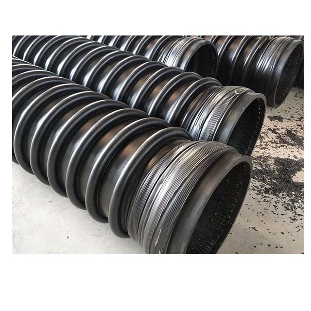 Hot selling 48 culvert pipe HDPE double wall corrugated pipe 6 meter length