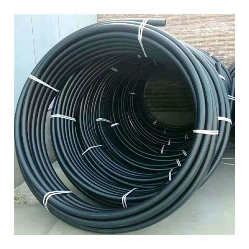 20 - 63mm HDPE polyethylene pipe farm irrigation pipe black plastic water pipe roll