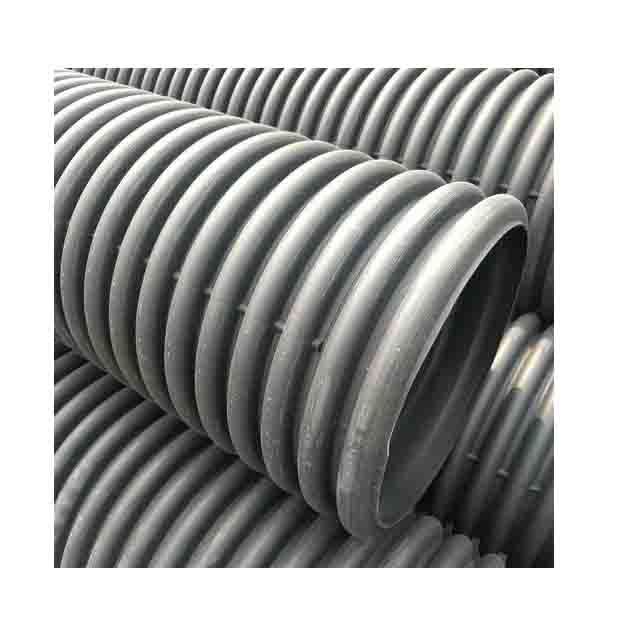 18 inch Plastic culvert pipe HDPE corrugated drainage pipe