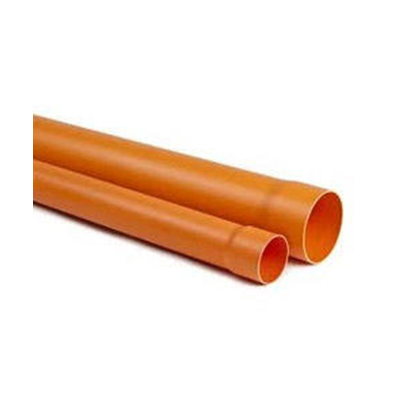 Factory Orange flexible pvc/upvc pipe production era pvc pipe fittings for underground electric cable