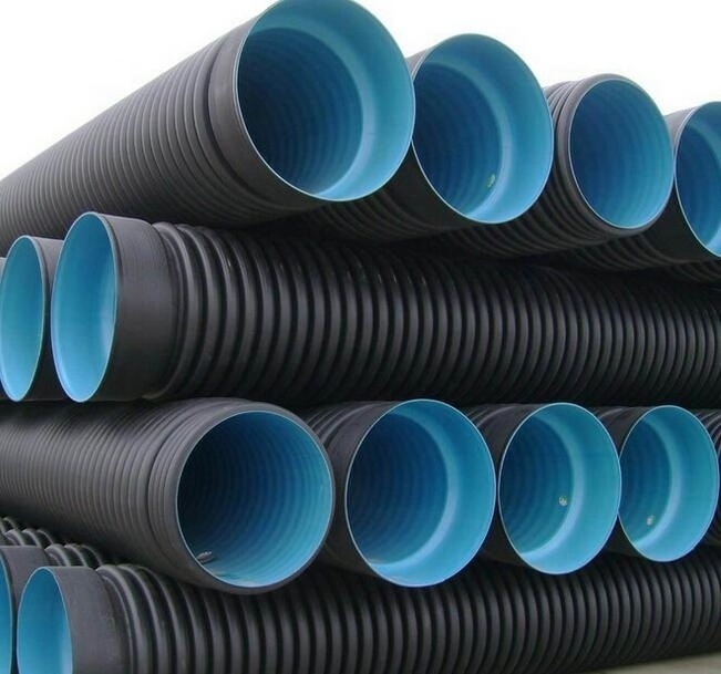 High Quality 16 inch double wall corrugated culvert pipe